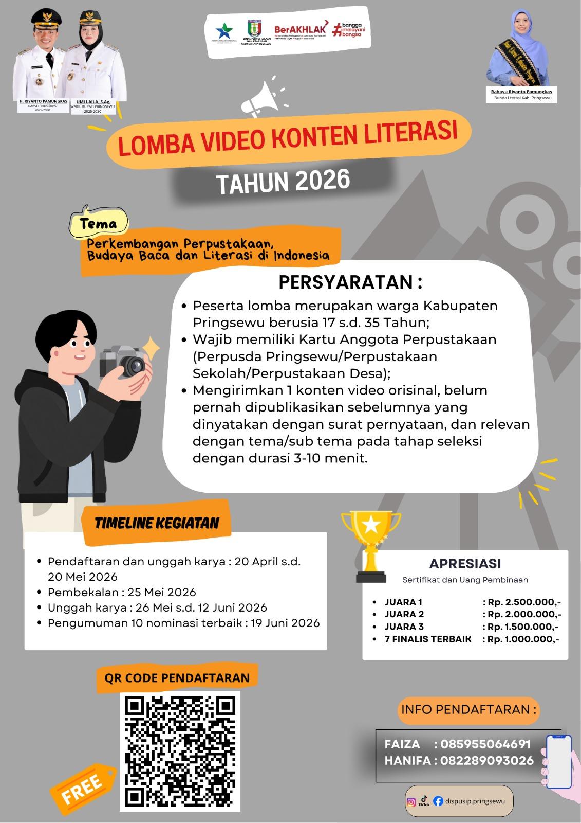 LOMBA VIDEO KONTEN LITERASI